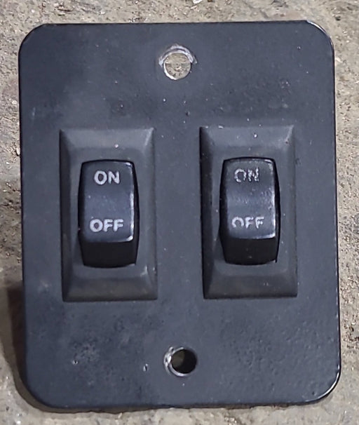 Used 12v RV Double Light Switch - Young Farts RV Parts