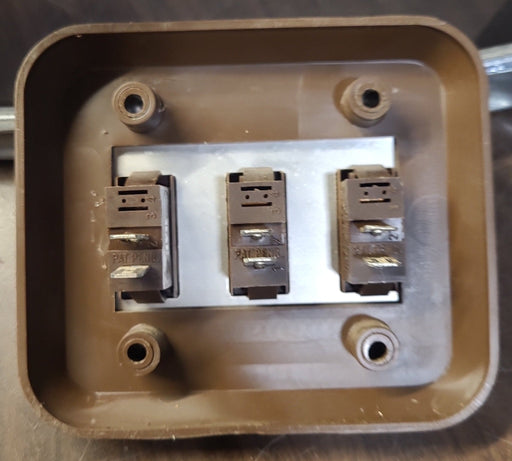 Used 12v RV Triple Light Switch - Young Farts RV Parts