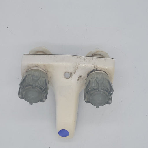 Used 4" Shower Faucet Bone - Young Farts RV Parts