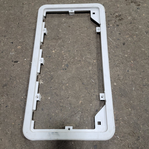 Used DOMETIC 3109492.003 - White FRAME for Upper Side Vent- FRAME ONLY - Young Farts RV Parts