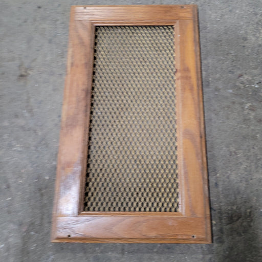 Used Wooden RV Interior Furnace Access Door 21" W X 11 3/4" H - Young Farts RV Parts