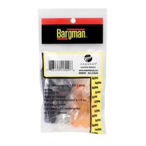 Buy Bargman 4737032 Amber 2" LED Rectangular Marker/Clearance Lamp -
