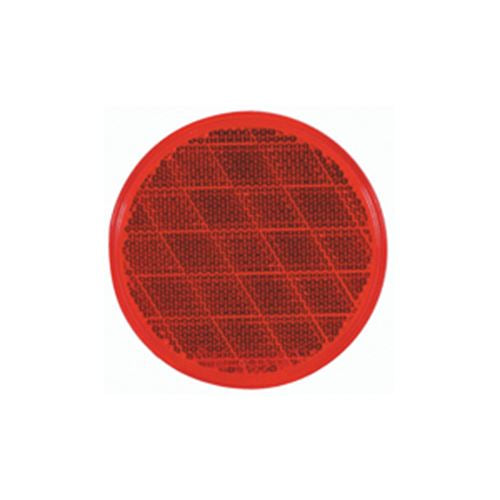 Buy Optronics RE21RS Round Reflector 3" Red - Towing Electrical Online|RV
