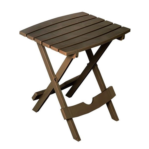 Buy Adams Mfg 8510943934 Quik-Fold Side Table - Earth Brown - Camping and