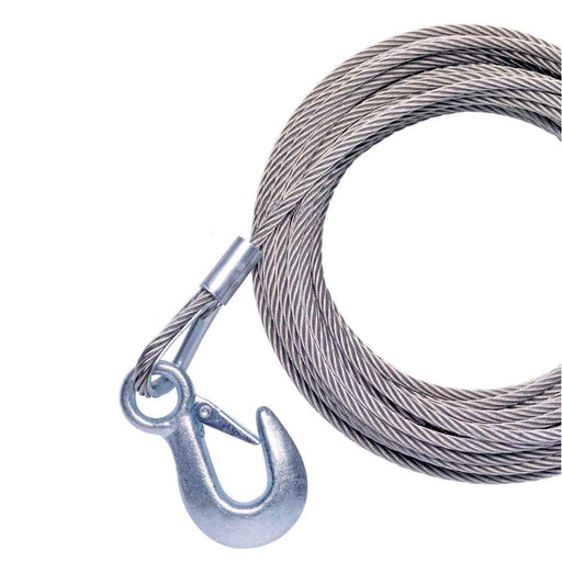 Buy Powerwinch P7188500AJ 20' x 7/32" Replacement Galvanized Cable w/Hook