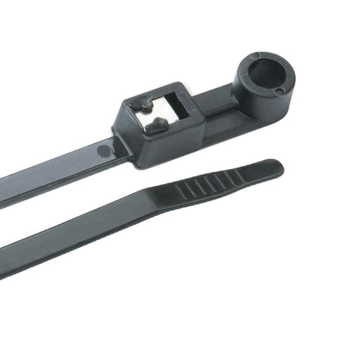 Buy Ancor 199300 Mounting Self-Cutting Cable Ties - 8" - UV Black -
