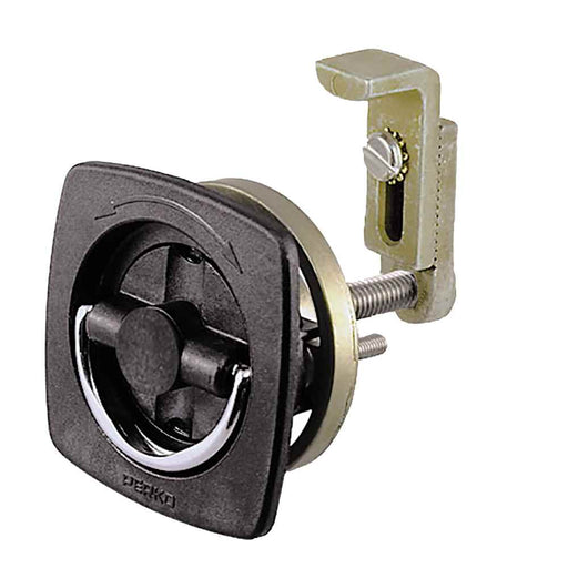Buy Perko 0932DP2BLK Flush Latch - Non-Locking - 2.5" x 2.5" w/Offset