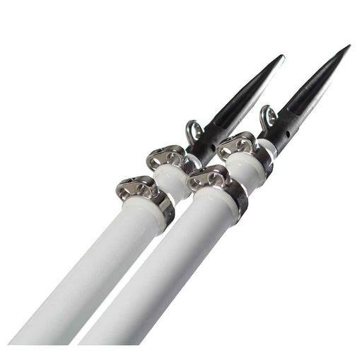 Gen2 Carbon Fiber Outriggers - 16.5' - White - Pair