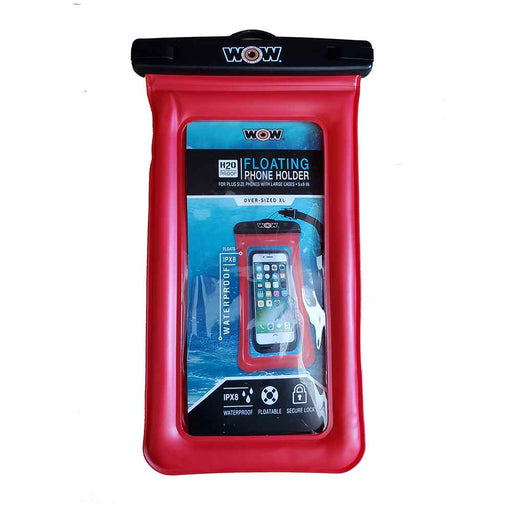 Buy WOW Watersports 18-5010R H2O Proof Smart Phone Holder - 5" x 9" - Red