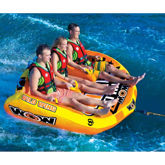 Buy WOW Watersports 18-1130 Wild Wing 3P Towable - 3 Person - Watersports