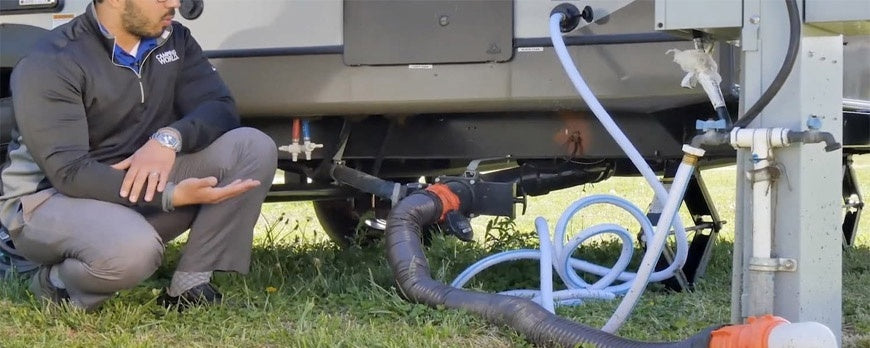 What Is the Best Way to Hook Up a Sewage Drain to an RV