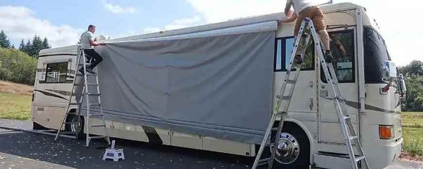 How to Replace an RV Awning Fabric