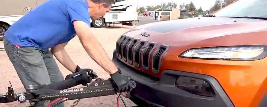 How to Set Up an RV Tow Bar System