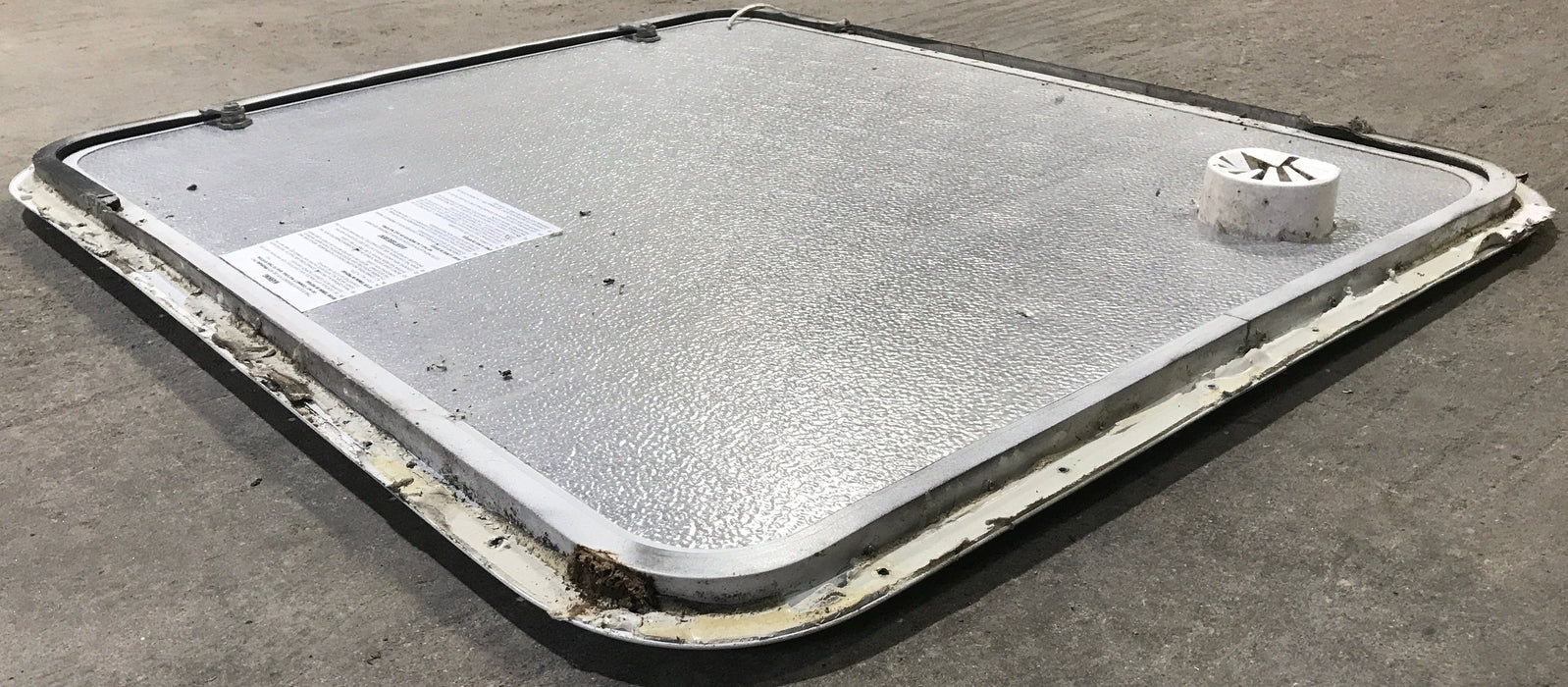 Used Radius Cornered Propane Cargo Door 29 7/8" x 25 7/8" x 3/4 "D