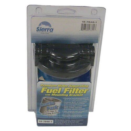 Sierra Marine Fuel Water Separator Filter - 21 Micron Element; Aluminum Housing - 1878481