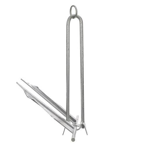 Attwood Marine Boat Anchor - Deep Water - Fluke Style - 13 Pound - Slip Ring Shank - 9963-1
