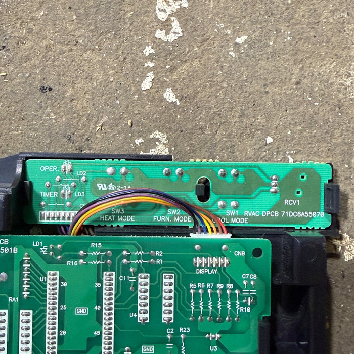 Used Carrier Air-V A/C Ceiling Assembly Control Board - 71DQ6A5501A