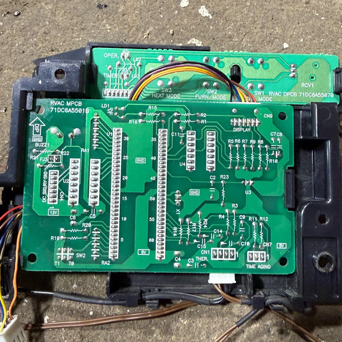 Used Carrier Air-V A/C Ceiling Assembly Control Board - 71DQ6A5501A