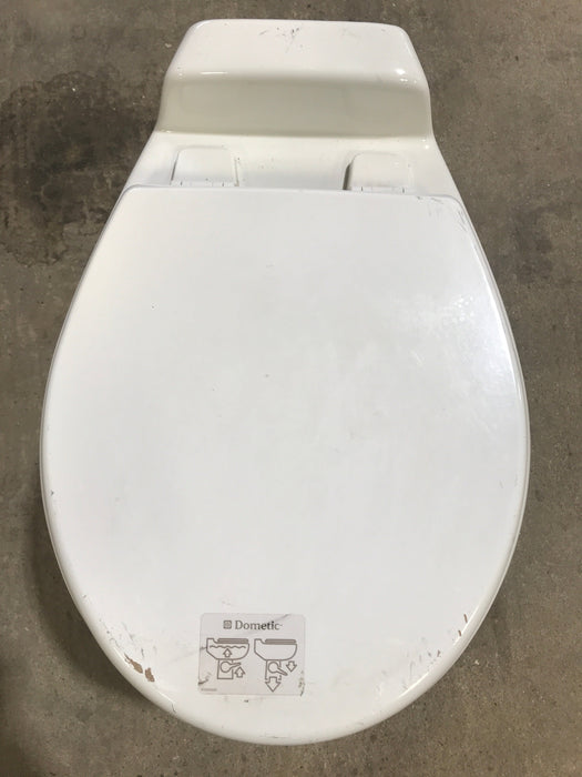 Used Complete Dometic Sealand Traveler Toilet, Foot Flush - 510+
