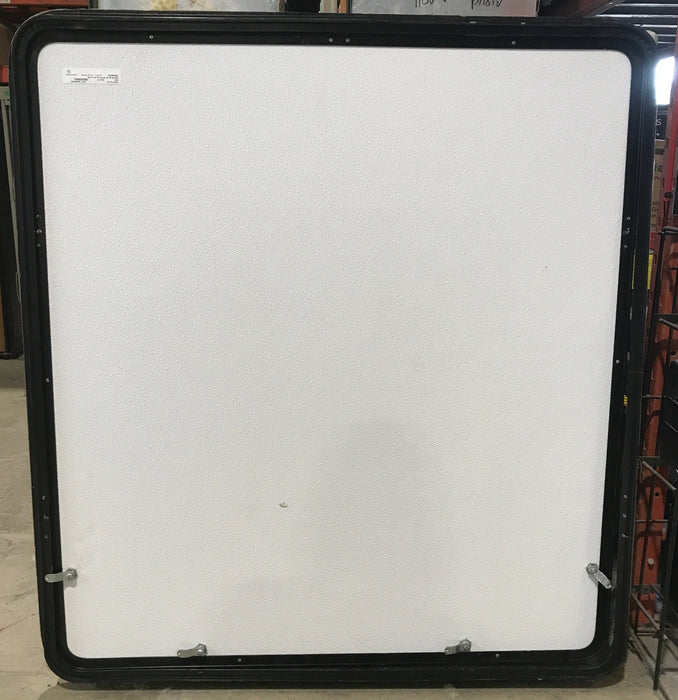 Used Radius Cornered Outdoor Kitchen Compartment Door 43 3/4" W x 47 3/4" H x 1 3/4" D