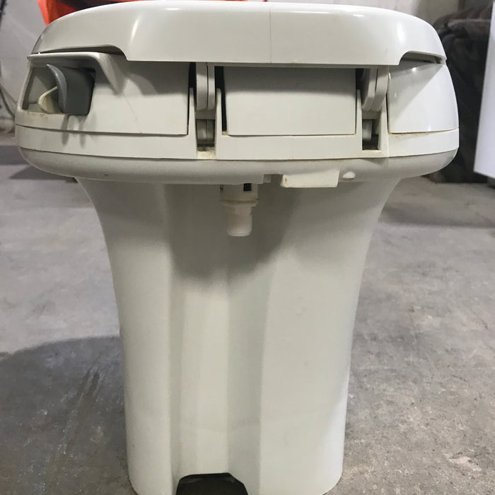 Used Complete Thetford Toilet, Hand Flush, High Profile, Off-White - AQUA MAGIC IV ,  24024