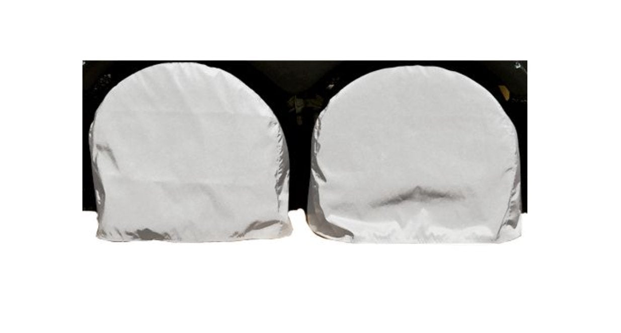 RV Pro W-1-RT Wheel Covers 24-26.5” - White