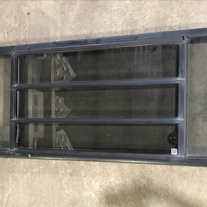 Used Black Radius Opening Window : 59.75" x 21.75" x 2"