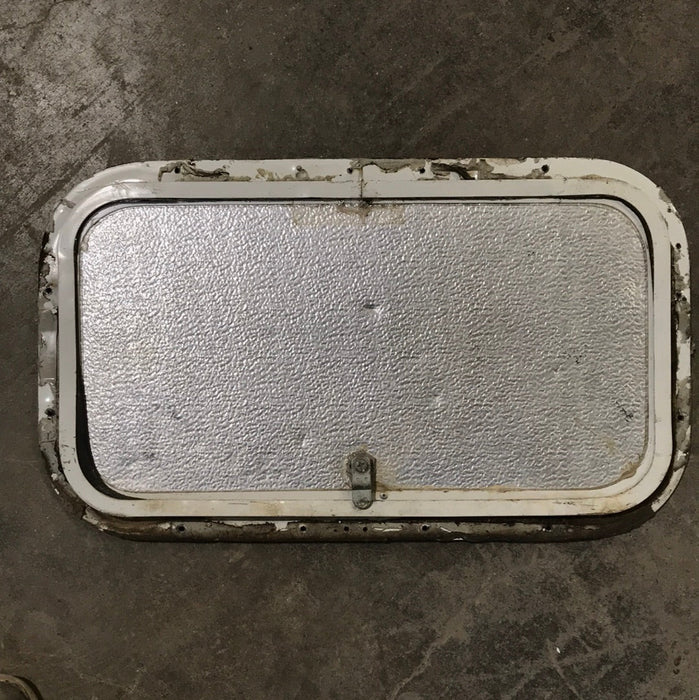 Used Radius Cargo / compartment Door 19 3/4" W x 10 7/8" L x 1/2" D