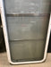Used Radius Opening Rock Guard Covered Window: 59 1/2"  X 21 1/2"  X 1 1/2" D - Young Farts RV Parts