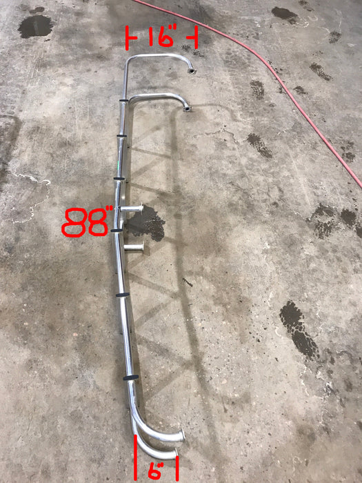 Used RV Exterior Ladder - Aluminum - 88" H x 12 1/2" W