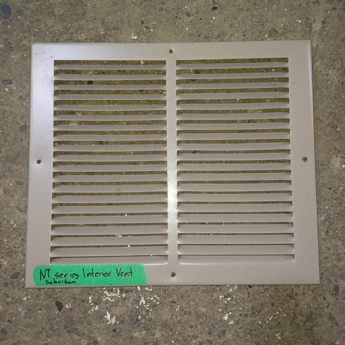Used Young Farts RV Parts Metal RV Interior Vent, NT Suburban Series