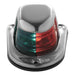 1 - Mile Deck Mount, Bi - Color Red/Green Combo Sidelight - 12V - Stainless Steel Housing - Young Farts RV Parts