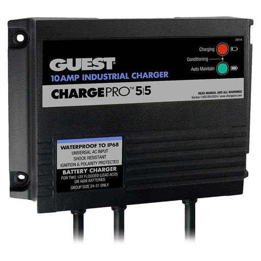 10 Amp - 12/24V 2 Bank 120V Input On - Board Battery Charger - Young Farts RV Parts