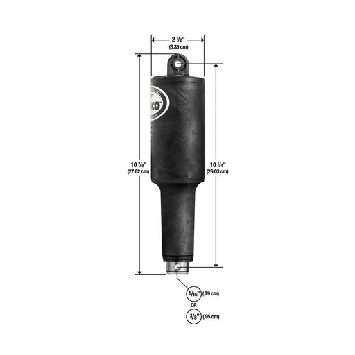 101XDS Short Extreme Duty Actuator - 12V - 2 - 1/4" Stroke w/5/16" Hardware - Young Farts RV Parts