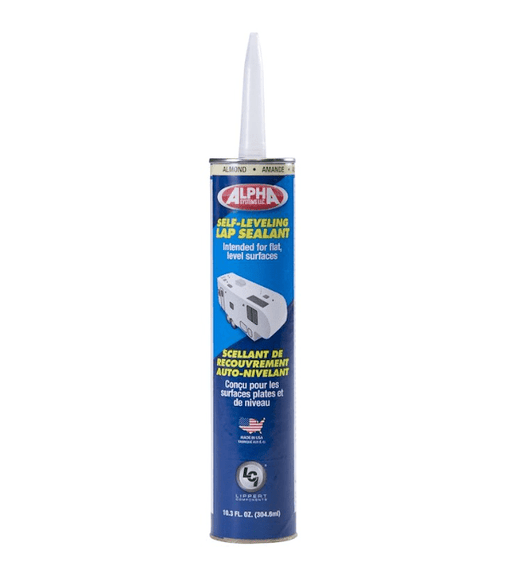 1021 Low VOC/ Alpha Systems N102101TLCI Caulk Sealant - Almond - Young Farts RV Parts