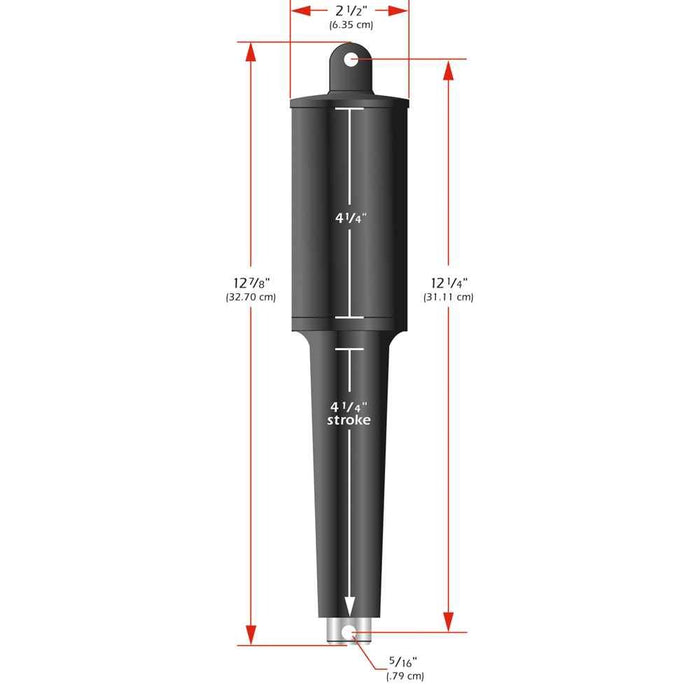 102XD Extreme Duty Actuator - 12V - 4 - 1/4" Stroke - Young Farts RV Parts