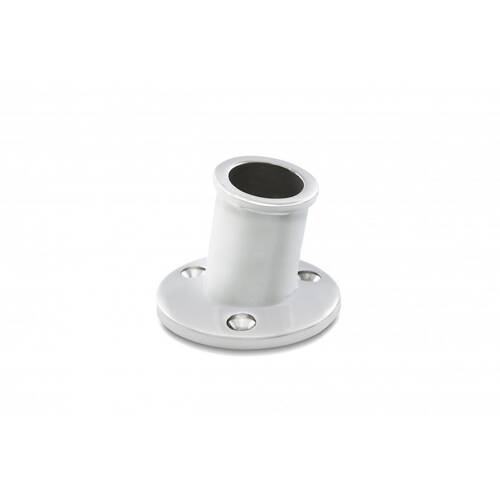 WHITECAP Flagpole Mount - Top Mount - Holds Single Flag - With 1/4-28 Set Screws - 6147C
