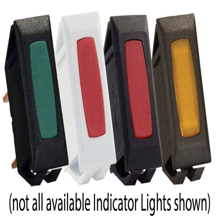 12V Black w/Red Lamp Indicator - Young Farts RV Parts