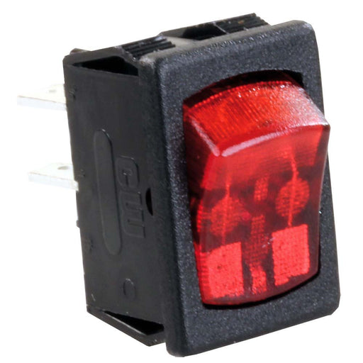 12VBlack Red Lamp On/Off Mini - Young Farts RV Parts
