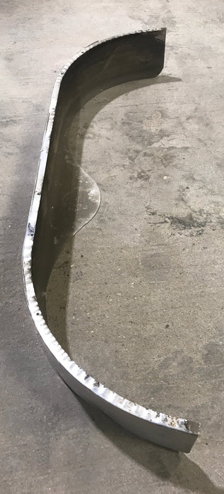 Used Aluminum Tandem Teardrop Trailer Fender 67"