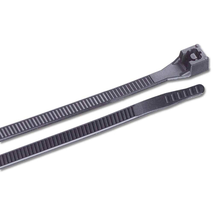 14" UV Black Standard Cable Zip Ties - 100 Pack - Young Farts RV Parts