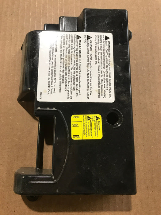 Used Norcold Refrigerator Power Supply Circuit Board Cover, Black - 628678