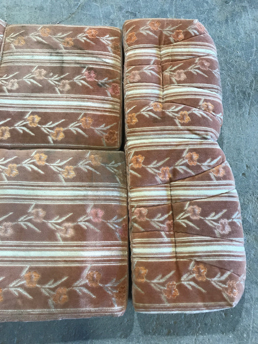 USED Dinette Cushion Set- 4 piece - 2 @ 39" X 24" X 5" D, 2 @ 39" X 13" X 5" D