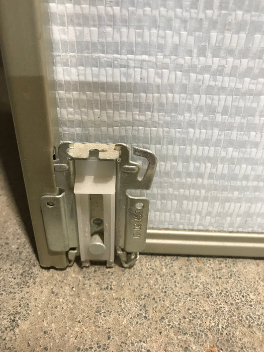 Used Interior Sliding Metal Door 25 1/2" W x 54" H x 3/4"D