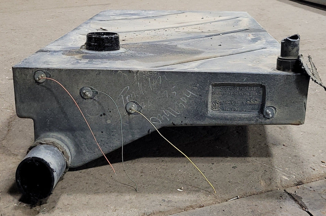 Used Waste/ Black Water Tank 52 3/4" X 27" X 10 1/4"