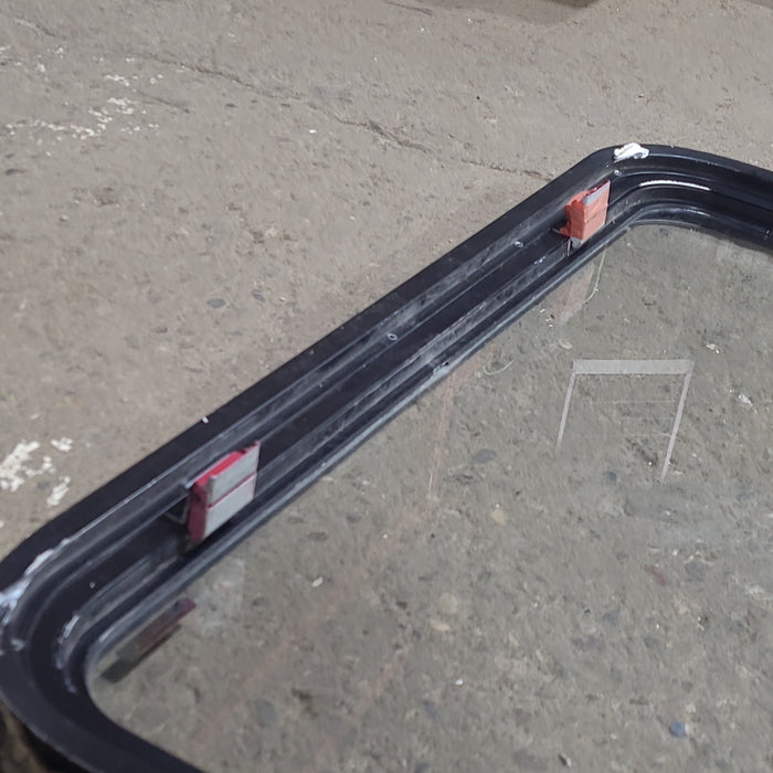Used Black Radius Emergency Opening Window : 35 1/2" W x 19 1/2" H x 1 1/2" D