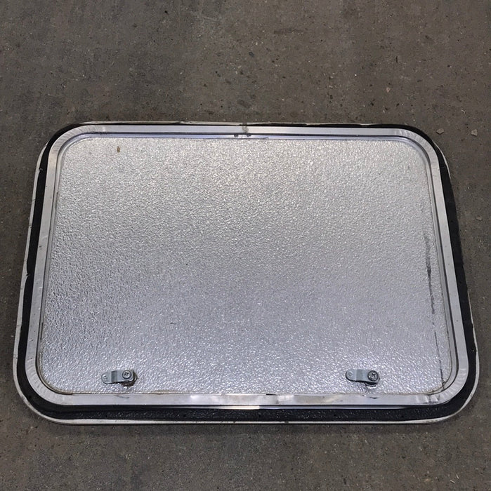 Used Corner Radius Cargo Door  23 3/4" W x 17 3/4" H x 3/4"D