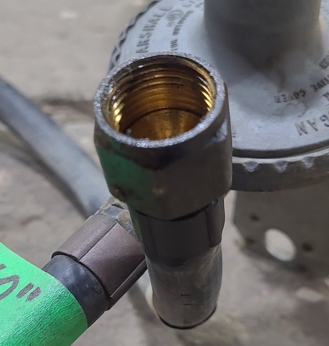 Used Marshall Propane Regulator Model 605H - Full Assembly - Young Farts RV Parts