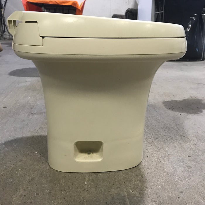 Used Complete Thetford, Hand Flush, Off-White - AQUA MAGIC IV - Young Farts RV Parts
