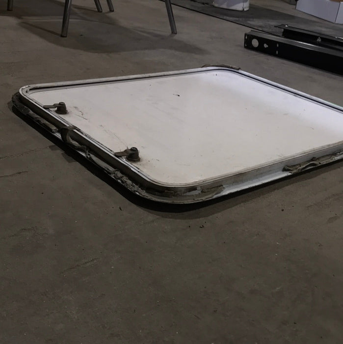 Used Radius Cornered Cargo Door 27 1/4" W x 22 1/4" H X 1" D